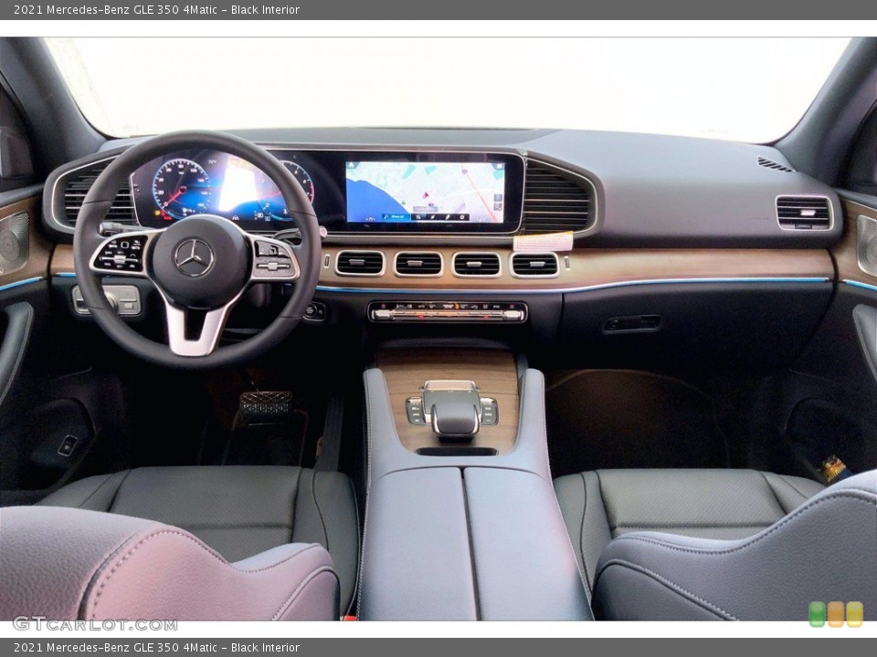Black Interior Dashboard for the 2021 Mercedes-Benz GLE 350 4Matic #142213750