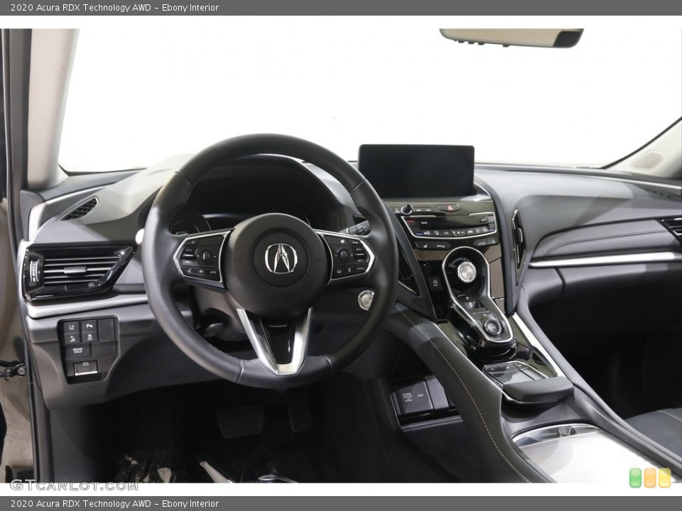 Ebony Interior Dashboard for the 2020 Acura RDX Technology AWD #142214011