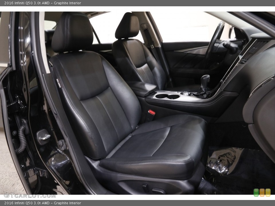 Graphite Interior Front Seat for the 2016 Infiniti Q50 3.0t AWD #142214908