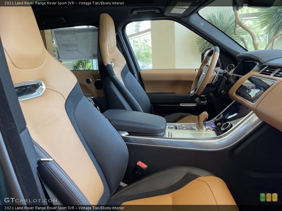 Vintage Tan/Ebony Interior Photo for the 2021 Land Rover Range Rover Sport SVR #142217440
