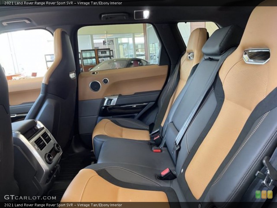 Vintage Tan/Ebony Interior Rear Seat for the 2021 Land Rover Range Rover Sport SVR #142217479