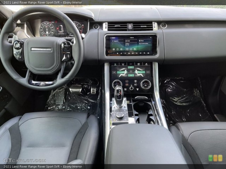 Ebony Interior Dashboard for the 2021 Land Rover Range Rover Sport SVR #142217995
