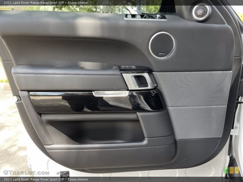 Ebony Interior Door Panel for the 2021 Land Rover Range Rover Sport SVR #142218110