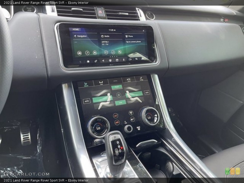 Ebony Interior Controls for the 2021 Land Rover Range Rover Sport SVR #142218178