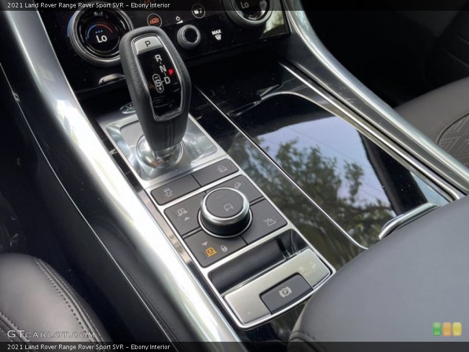 Ebony Interior Controls for the 2021 Land Rover Range Rover Sport SVR #142218322