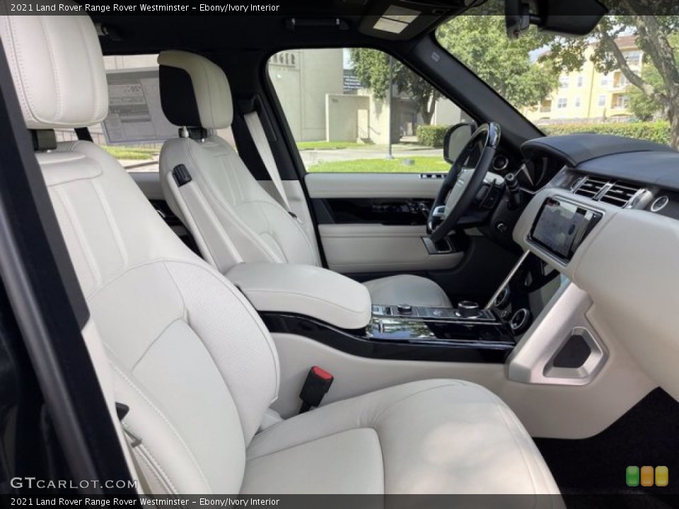 Ebony/Ivory Interior Photo for the 2021 Land Rover Range Rover Westminster #142218388