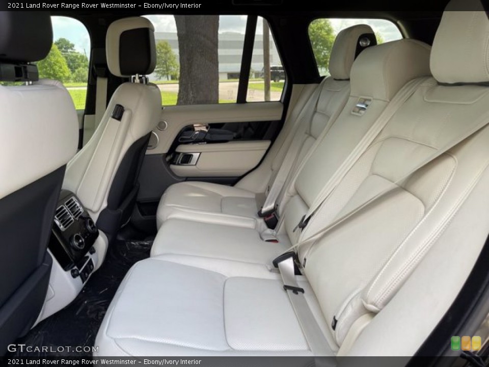 Ebony/Ivory Interior Rear Seat for the 2021 Land Rover Range Rover Westminster #142218409