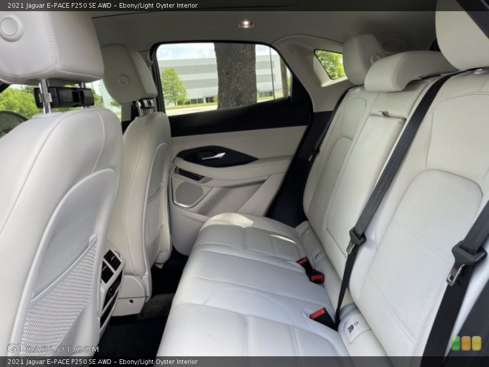 Ebony/Light Oyster 2021 Jaguar E-PACE Interiors