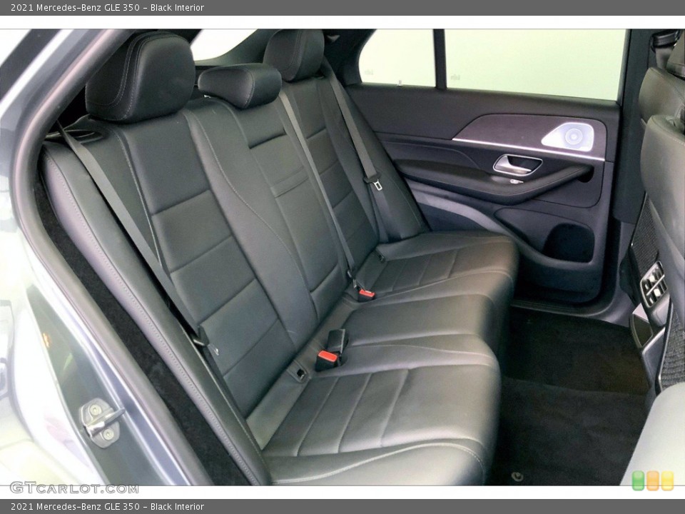 Black Interior Rear Seat for the 2021 Mercedes-Benz GLE 350 #142218985