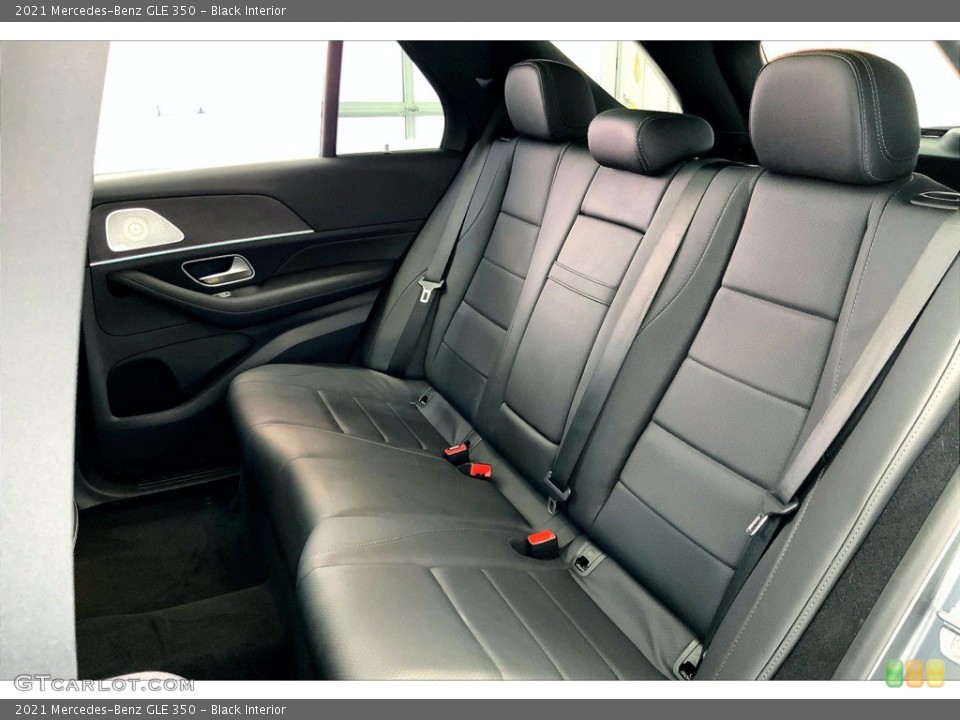 Black Interior Rear Seat for the 2021 Mercedes-Benz GLE 350 #142218994