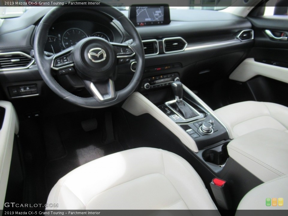 Parchment Interior Photo for the 2019 Mazda CX-5 Grand Touring #142220967