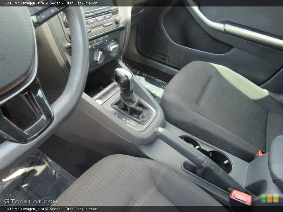 Titan Black Interior Transmission for the 2015 Volkswagen Jetta SE Sedan #142224263