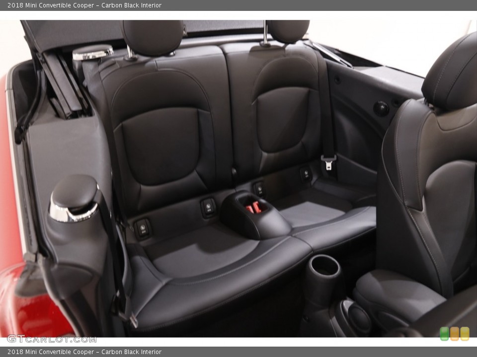 Carbon Black Interior Rear Seat for the 2018 Mini Convertible Cooper #142225839
