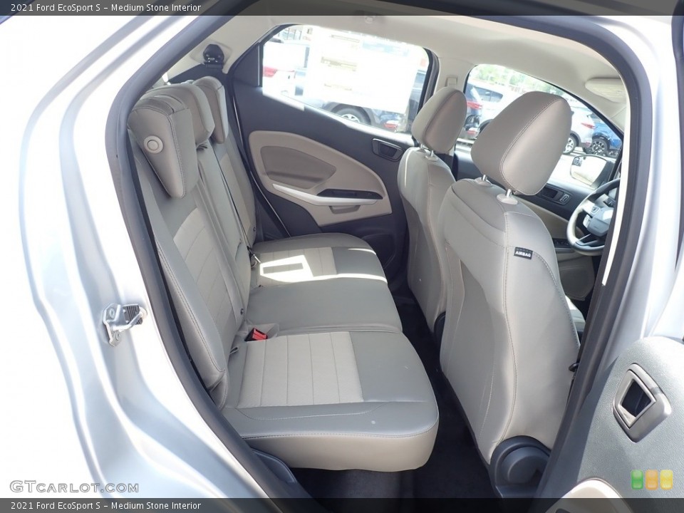 Medium Stone Interior Rear Seat for the 2021 Ford EcoSport S #142226754
