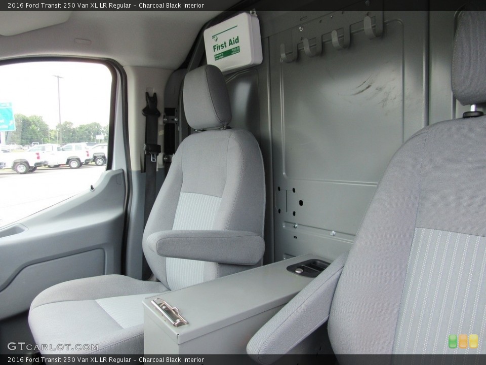 Charcoal Black Interior Front Seat for the 2016 Ford Transit 250 Van XL LR Regular #142226898