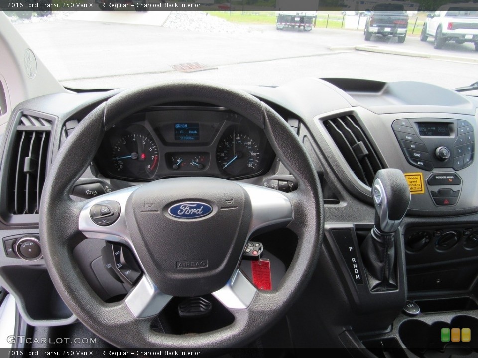 Charcoal Black Interior Dashboard for the 2016 Ford Transit 250 Van XL LR Regular #142226949