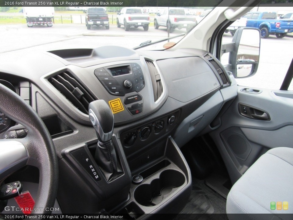 Charcoal Black Interior Dashboard for the 2016 Ford Transit 250 Van XL LR Regular #142226973