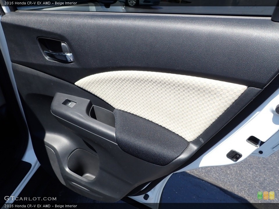 Beige Interior Door Panel for the 2016 Honda CR-V EX AWD #142230108