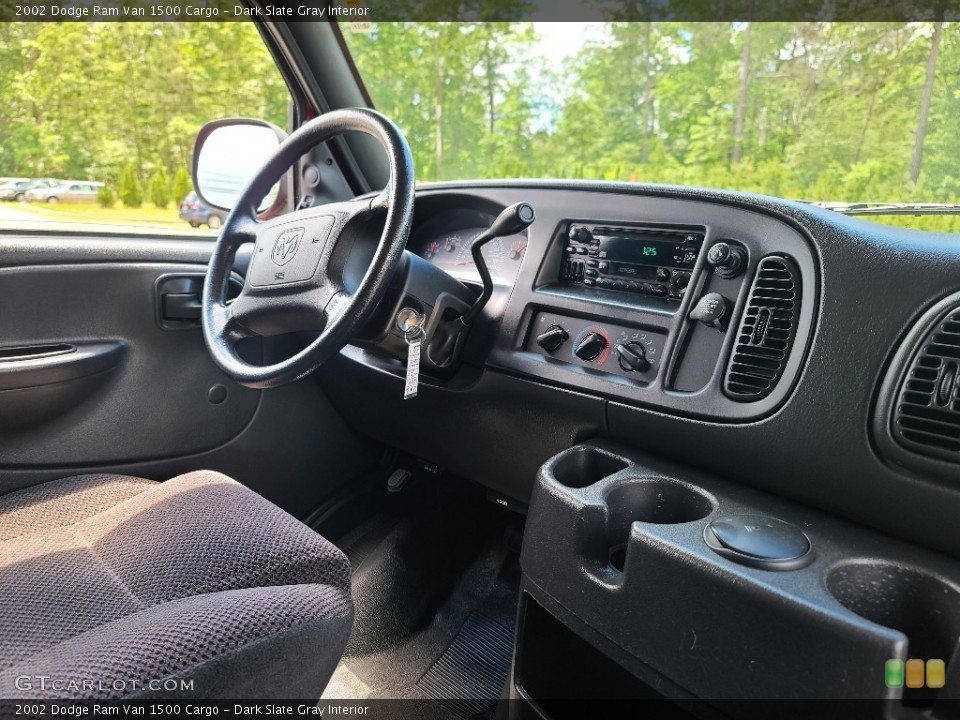 Dark Slate Gray Interior Photo for the 2002 Dodge Ram Van 1500 Cargo #142233311