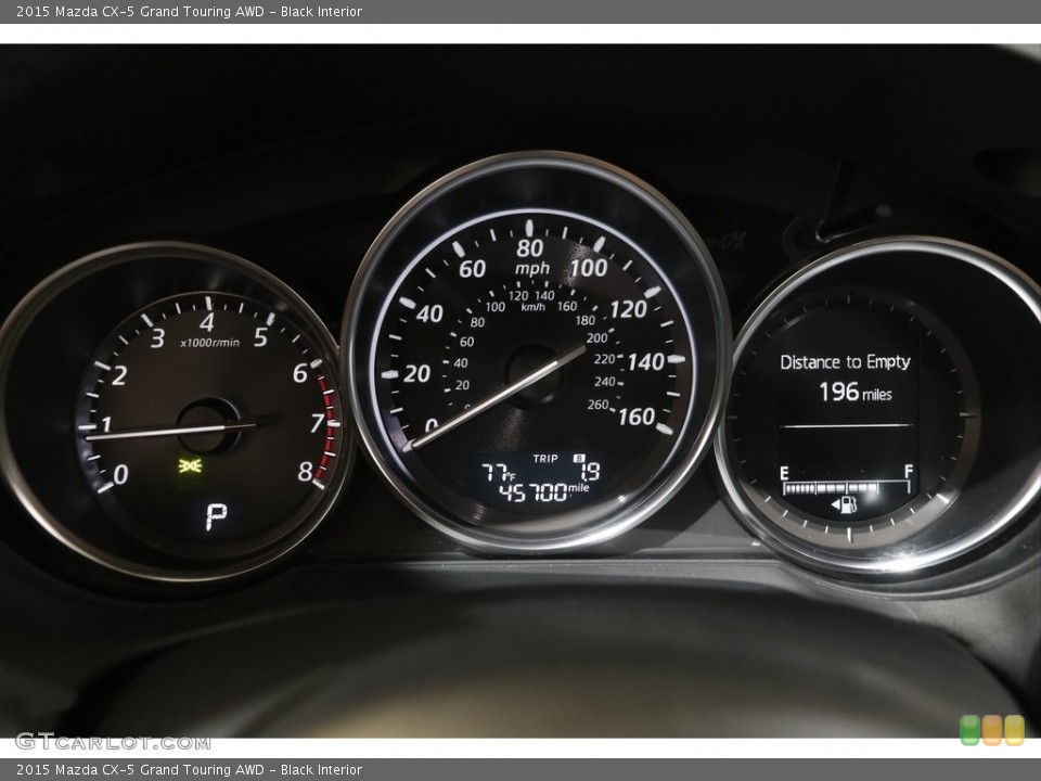 Black Interior Gauges for the 2015 Mazda CX-5 Grand Touring AWD #142238036
