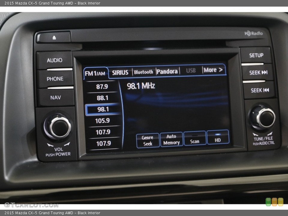 Black Interior Audio System for the 2015 Mazda CX-5 Grand Touring AWD #142238060