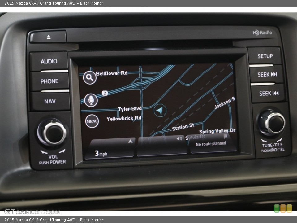 Black Interior Navigation for the 2015 Mazda CX-5 Grand Touring AWD #142238081
