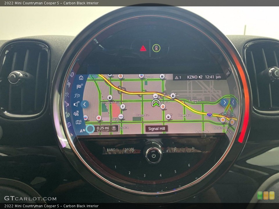 Carbon Black Interior Navigation for the 2022 Mini Countryman Cooper S #142240049