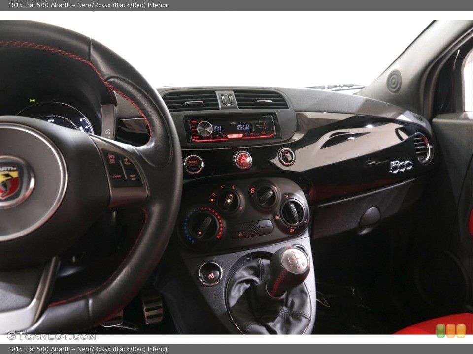 Nero/Rosso (Black/Red) Interior Dashboard for the 2015 Fiat 500 Abarth #142240960