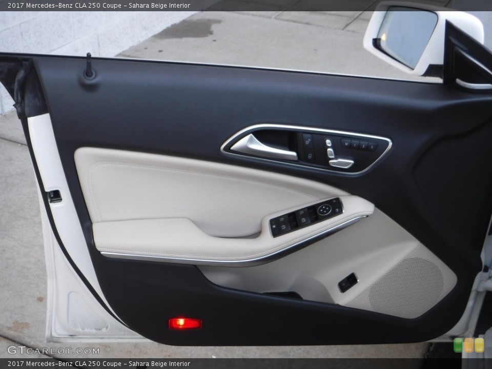 Sahara Beige Interior Door Panel for the 2017 Mercedes-Benz CLA 250 Coupe #142241092