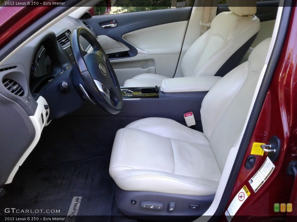 Ecru Interior Front Seat for the 2013 Lexus IS 250 #142242064
