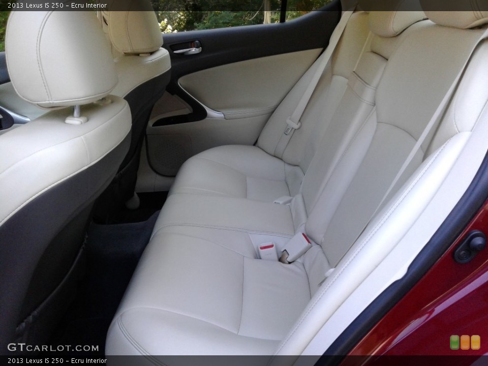 Ecru Interior Rear Seat for the 2013 Lexus IS 250 #142242121