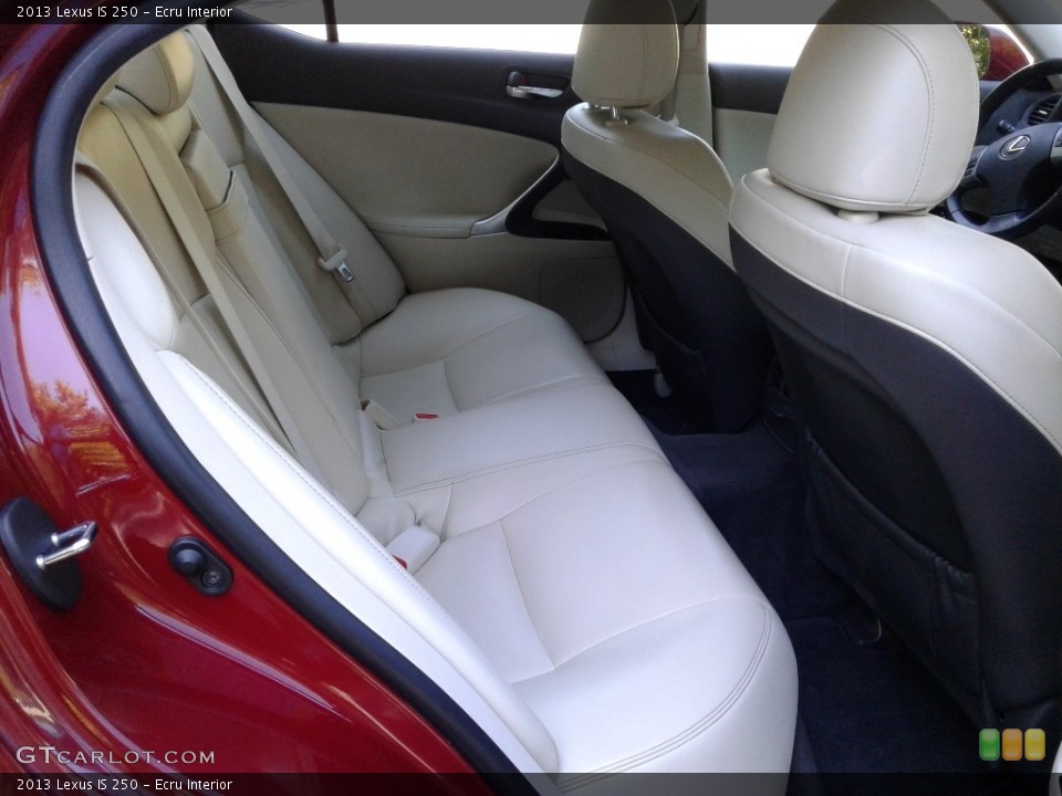 Ecru Interior Rear Seat for the 2013 Lexus IS 250 #142242175