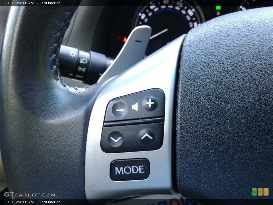 Ecru Interior Steering Wheel for the 2013 Lexus IS 250 #142242253