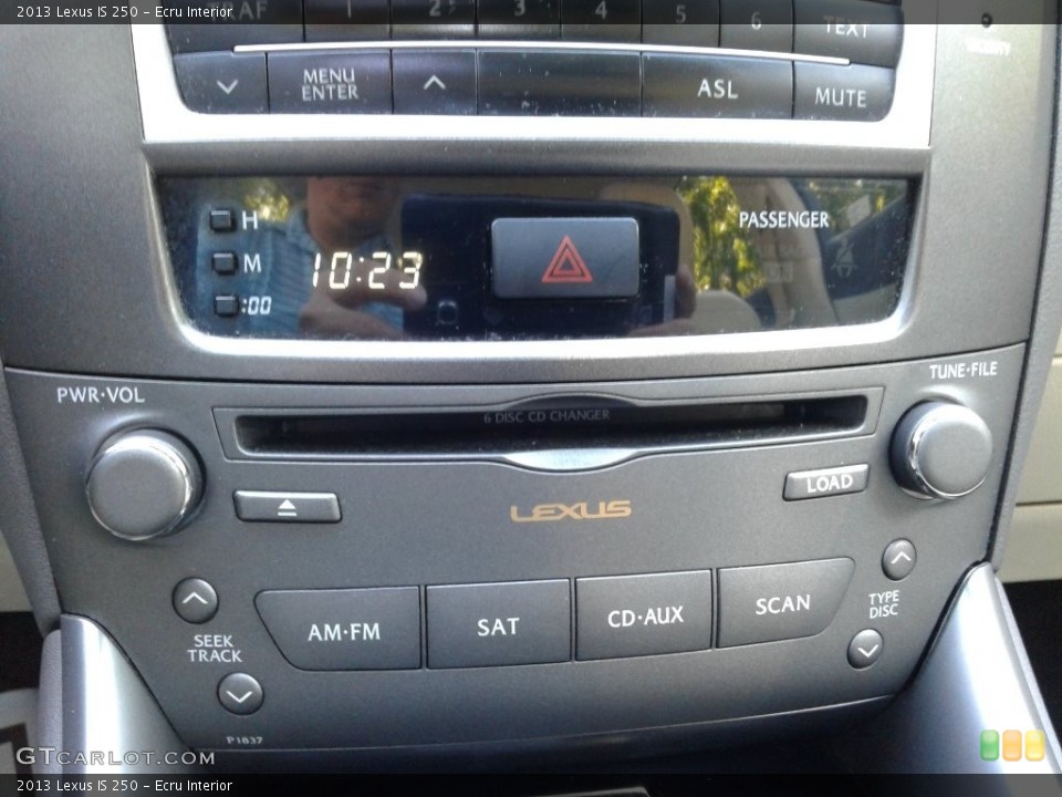 Ecru Interior Controls for the 2013 Lexus IS 250 #142242351