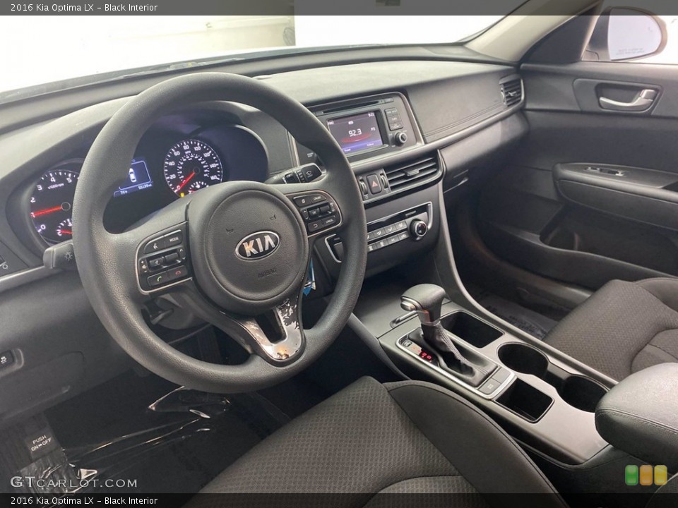 Black Interior Photo for the 2016 Kia Optima LX #142243075
