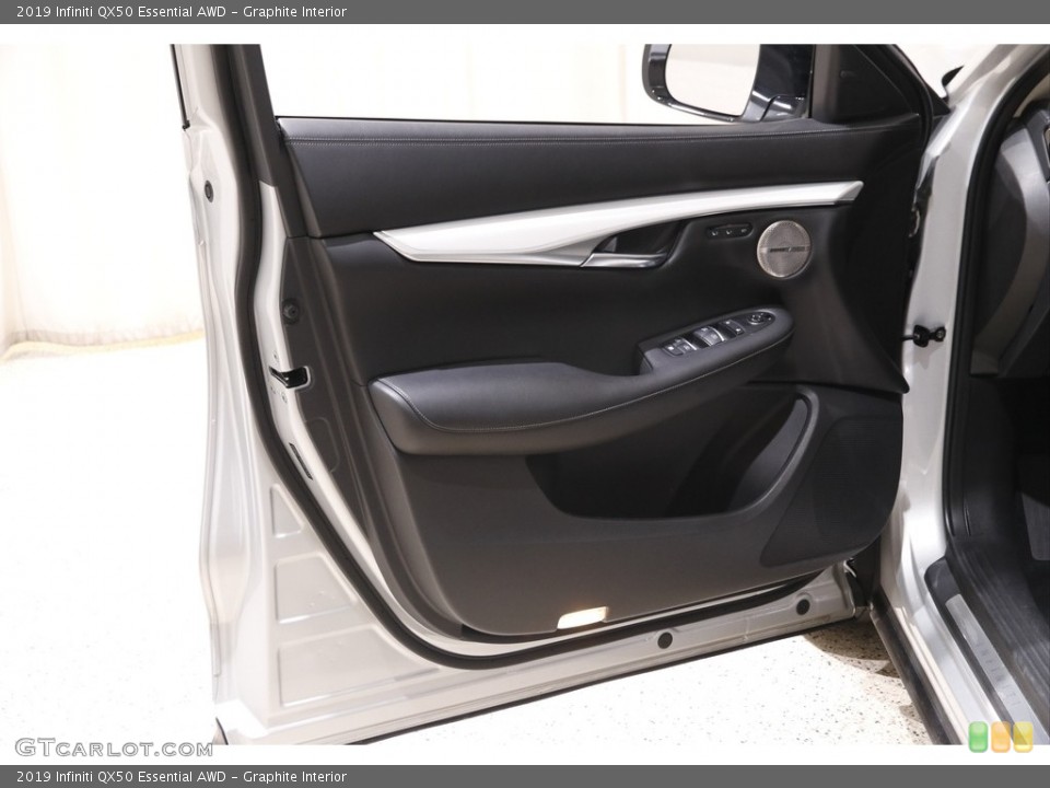 Graphite Interior Door Panel for the 2019 Infiniti QX50 Essential AWD #142243291
