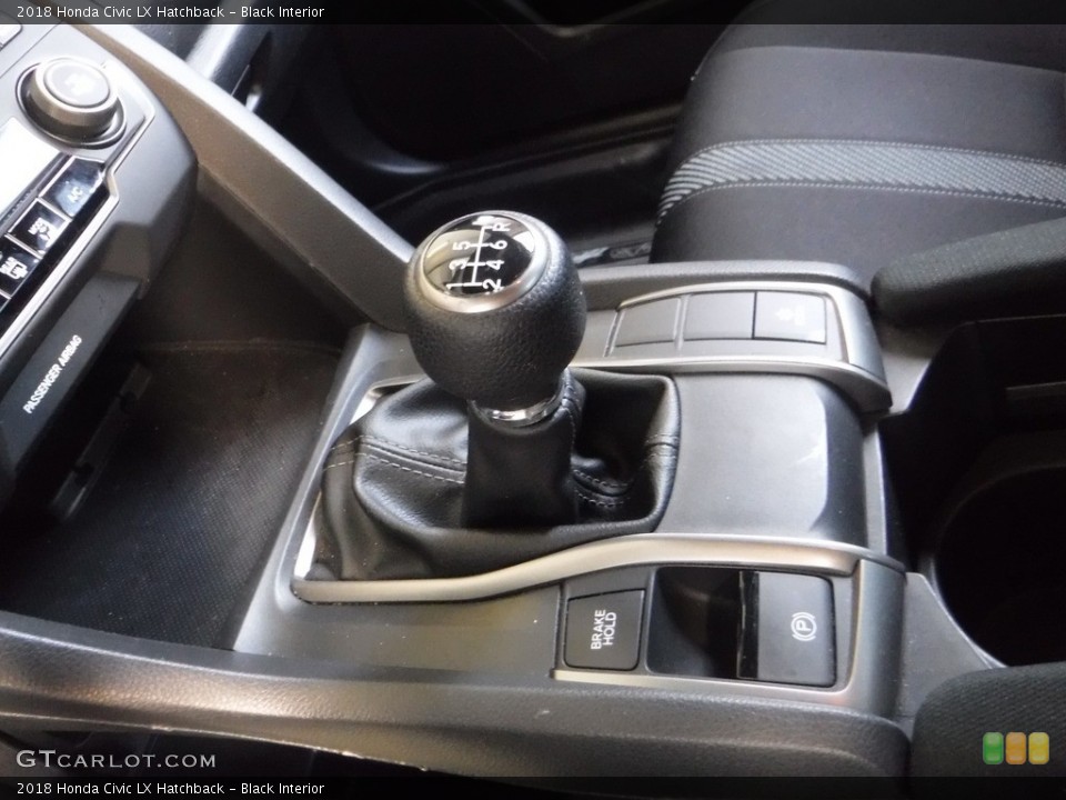 Black Interior Transmission for the 2018 Honda Civic LX Hatchback #142247047