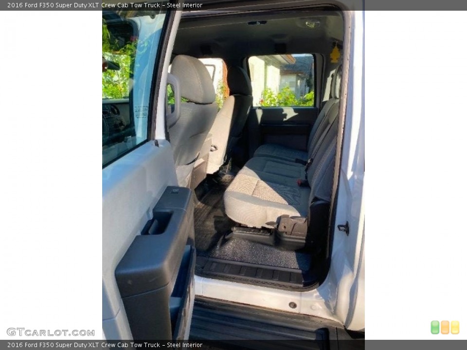 Steel Interior Rear Seat for the 2016 Ford F350 Super Duty XLT Crew Cab Tow Truck #142247119