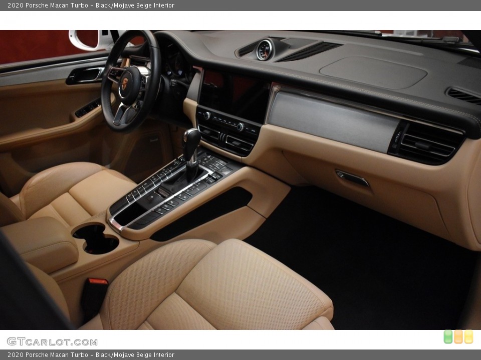 Black/Mojave Beige Interior Dashboard for the 2020 Porsche Macan Turbo #142250434