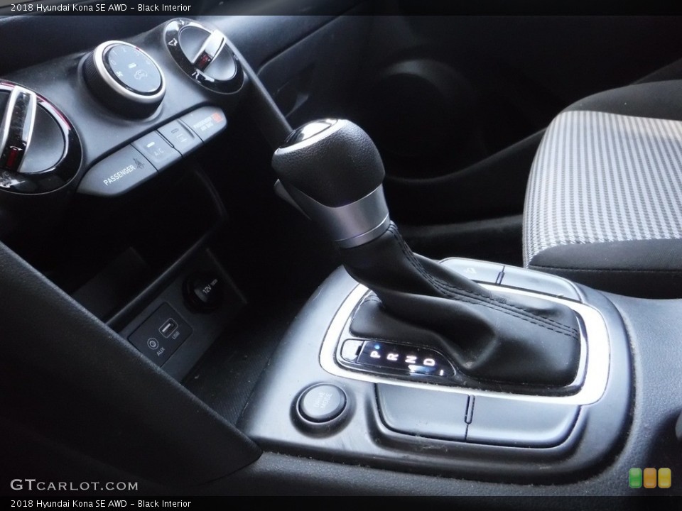 Black Interior Transmission for the 2018 Hyundai Kona SE AWD #142250854