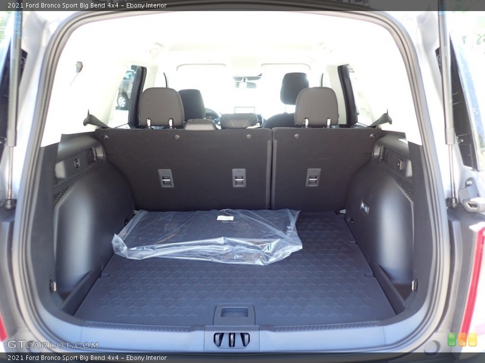 Ebony Interior Trunk for the 2021 Ford Bronco Sport Big Bend 4x4 #142251878