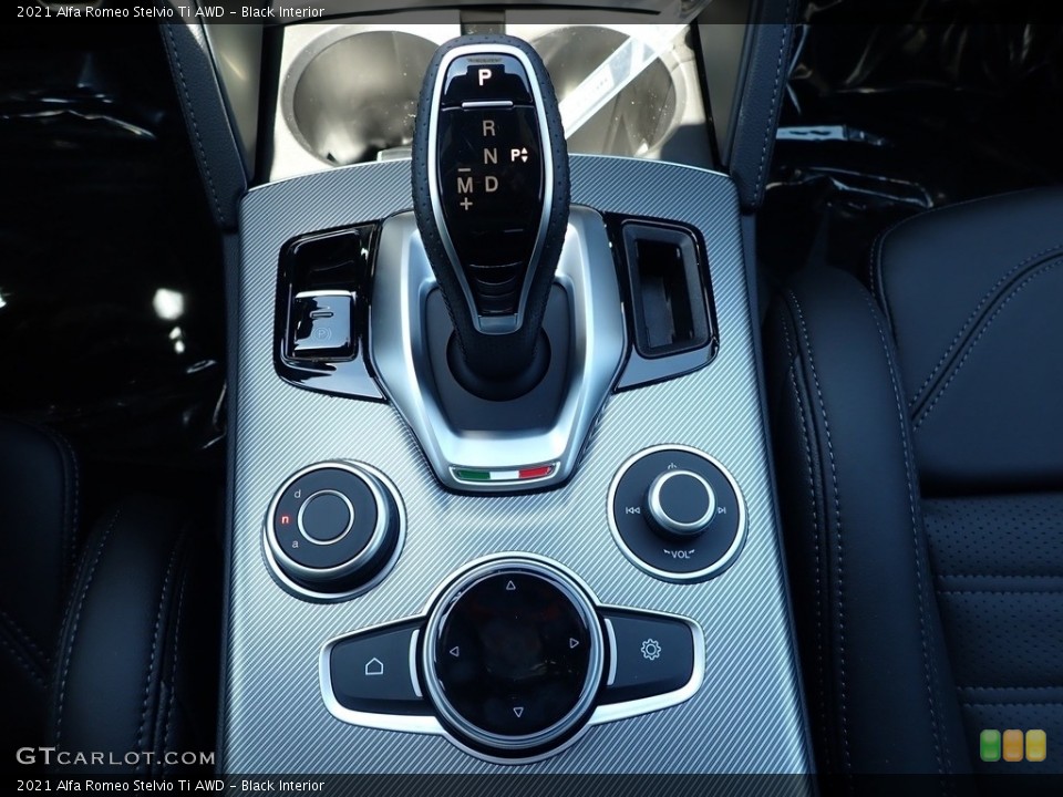 Black Interior Transmission for the 2021 Alfa Romeo Stelvio Ti AWD #142252580