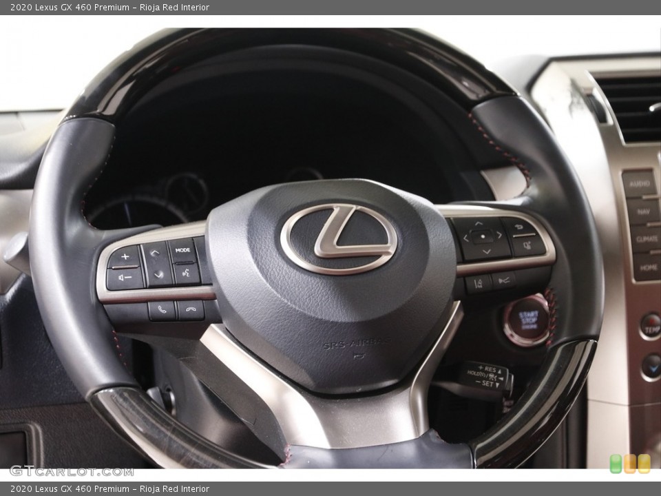 Rioja Red Interior Steering Wheel for the 2020 Lexus GX 460 Premium #142257584