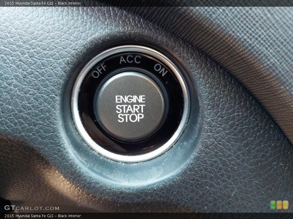 Black Interior Controls for the 2015 Hyundai Santa Fe GLS #142259159