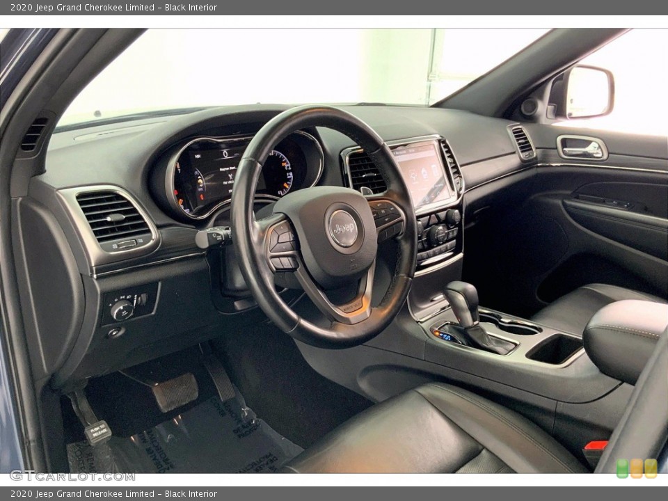 Black Interior Front Seat for the 2020 Jeep Grand Cherokee Limited #142259762