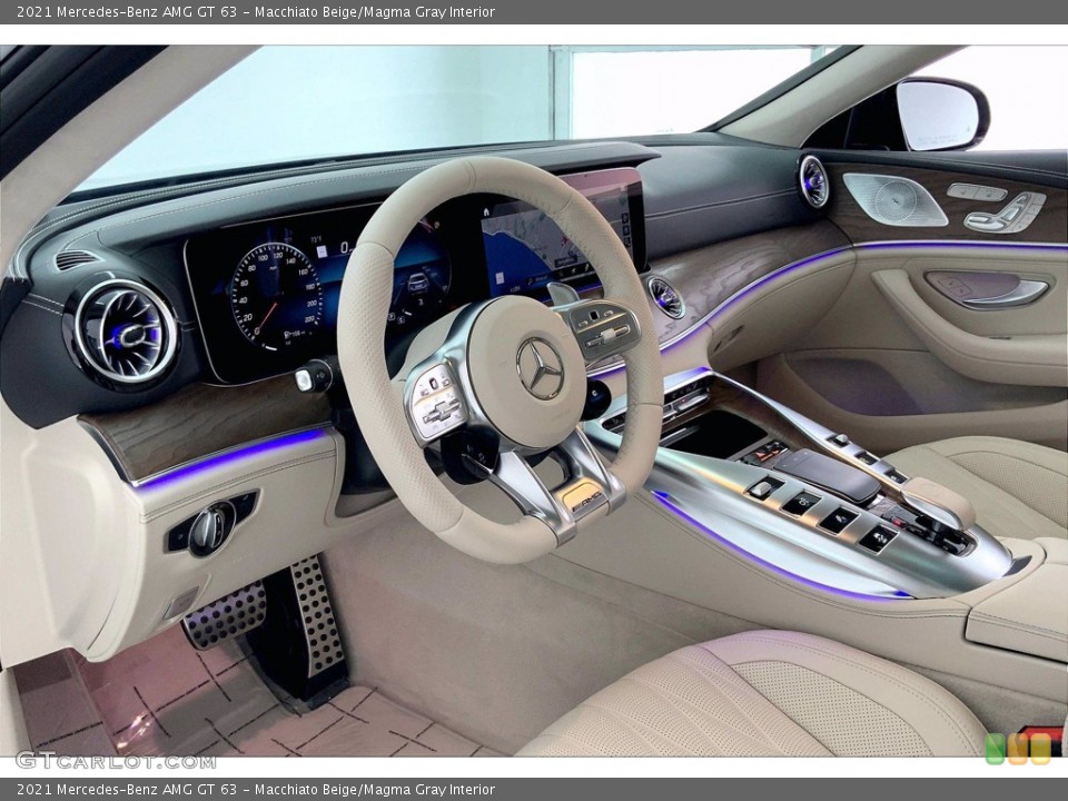 Macchiato Beige/Magma Gray Interior Dashboard for the 2021 Mercedes-Benz AMG GT 63 #142259852