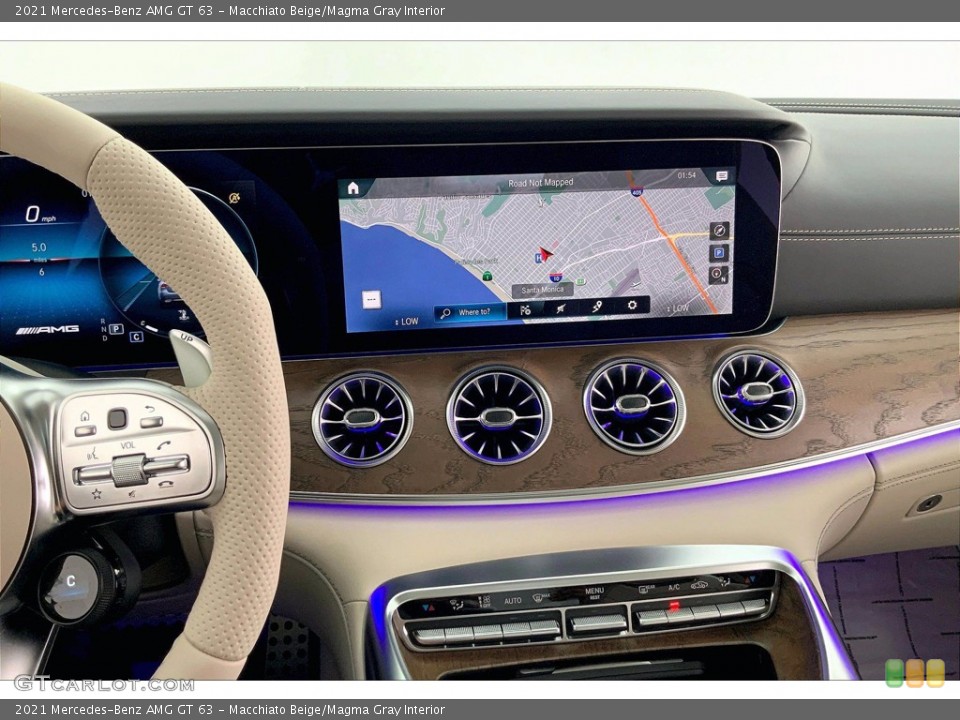 Macchiato Beige/Magma Gray Interior Dashboard for the 2021 Mercedes-Benz AMG GT 63 #142259918