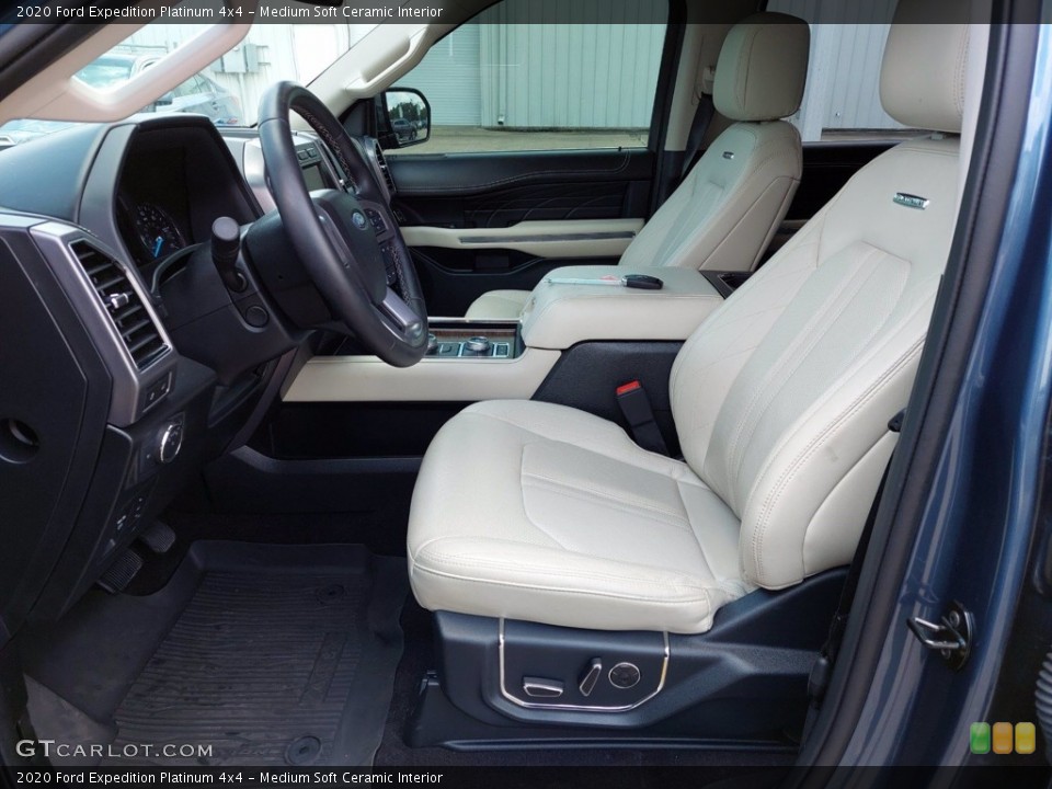 Medium Soft Ceramic Interior Front Seat for the 2020 Ford Expedition Platinum 4x4 #142261316