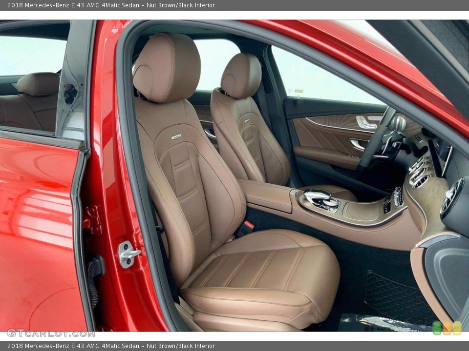 Nut Brown/Black Interior Photo for the 2018 Mercedes-Benz E 43 AMG 4Matic Sedan #142263971