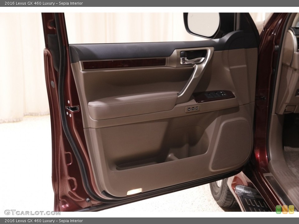 Sepia Interior Door Panel for the 2016 Lexus GX 460 Luxury #142267218